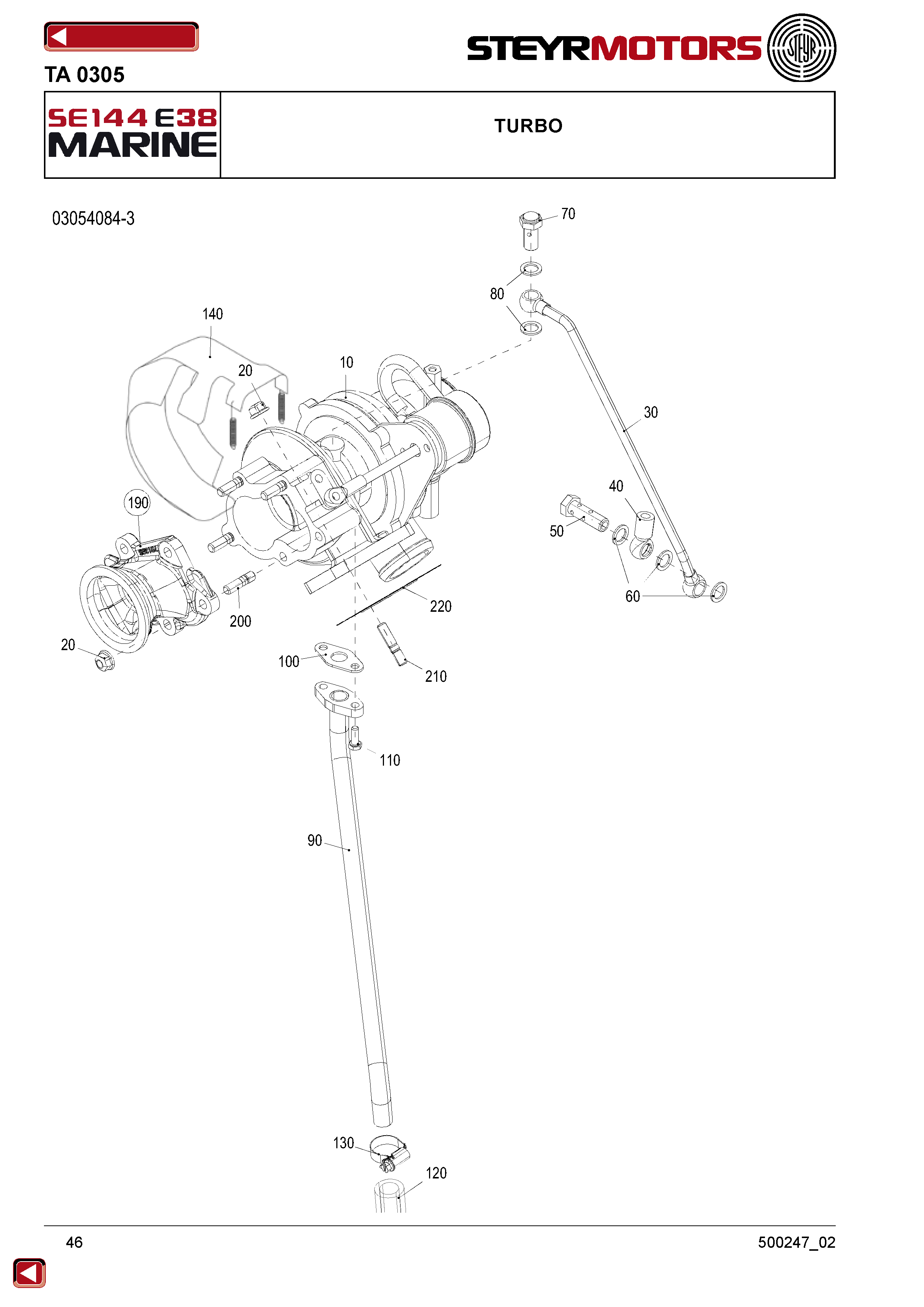 Turbo exploded view