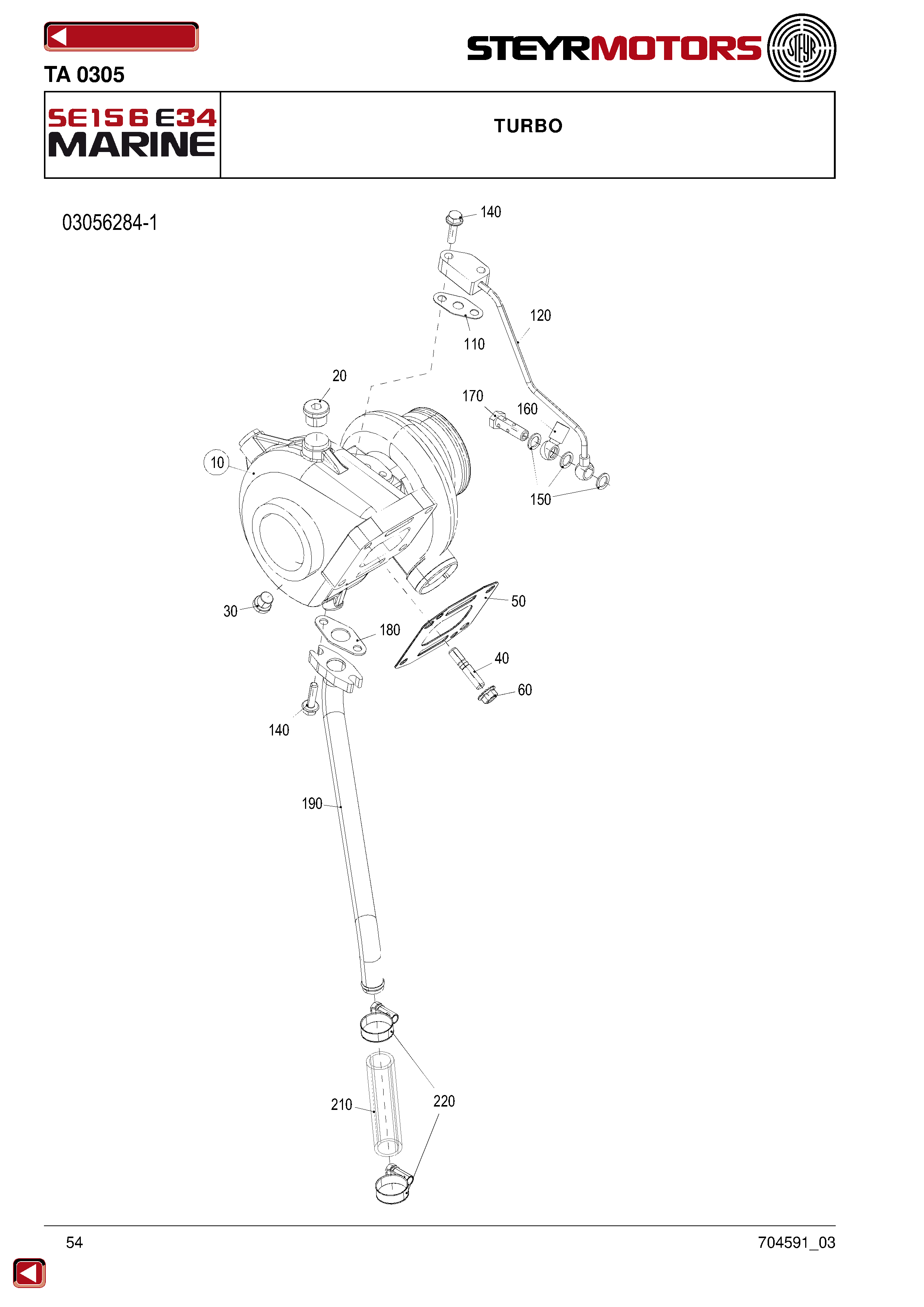 Turbo exploded view