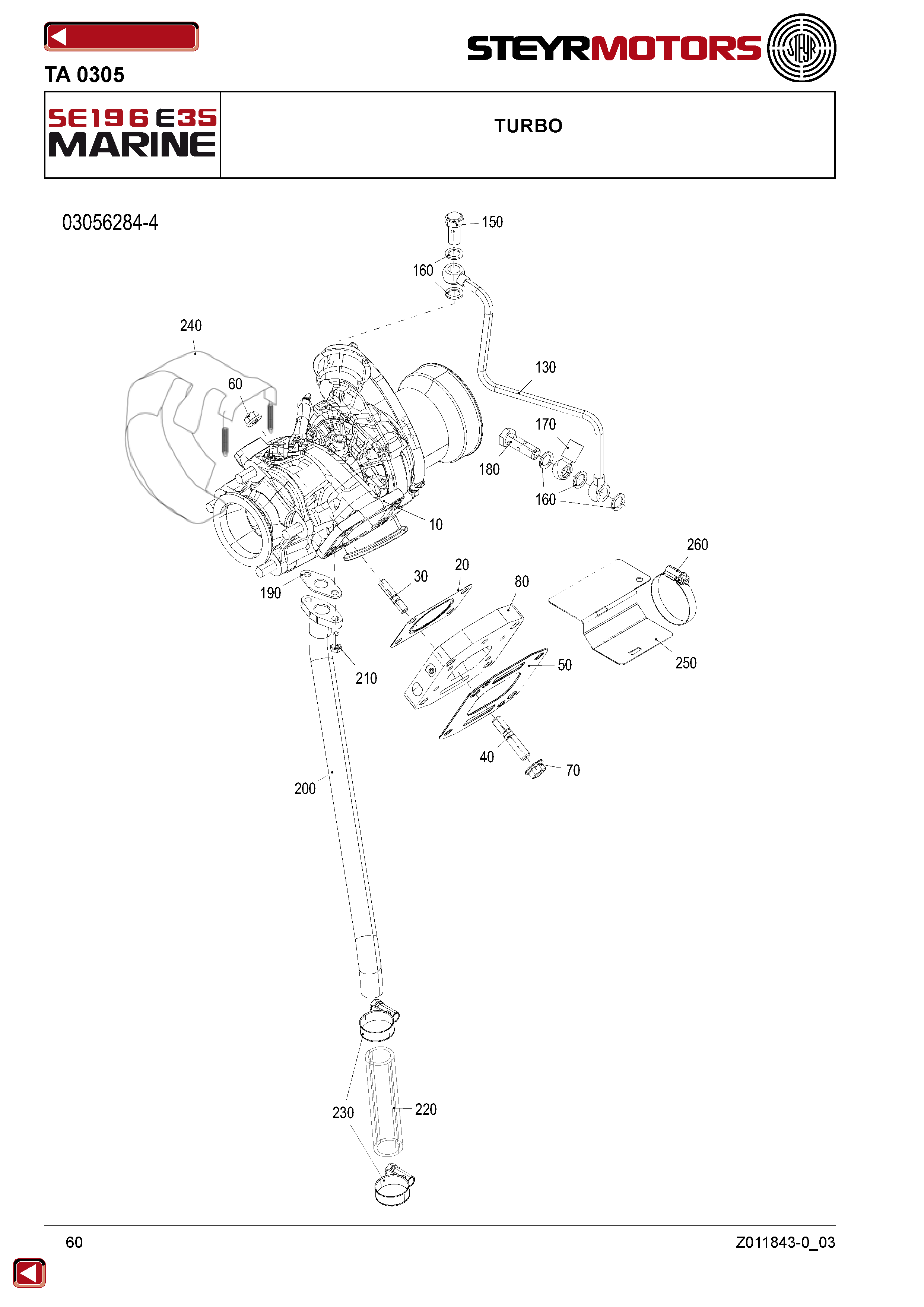 Turbo exploded view