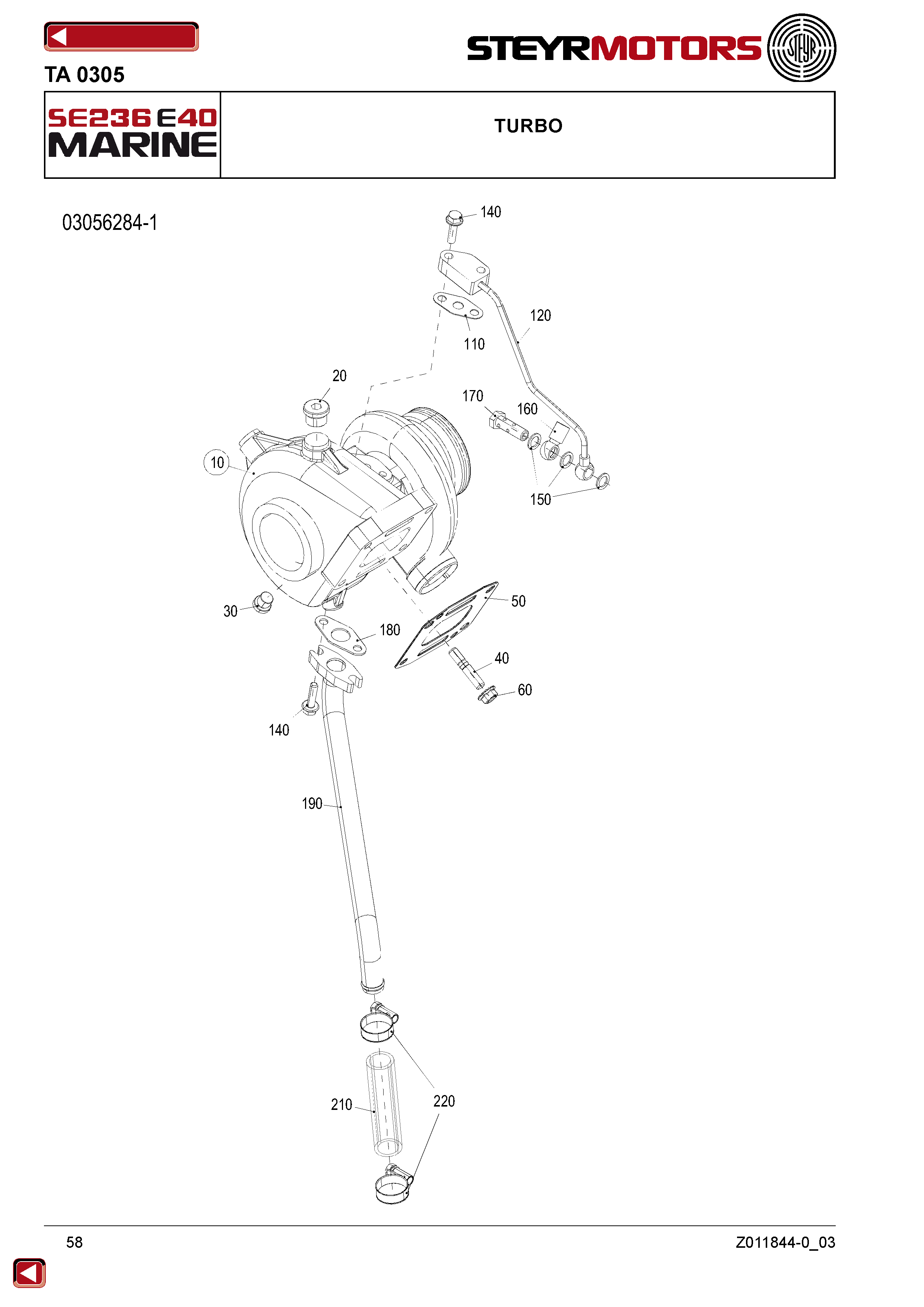 Turbo exploded view