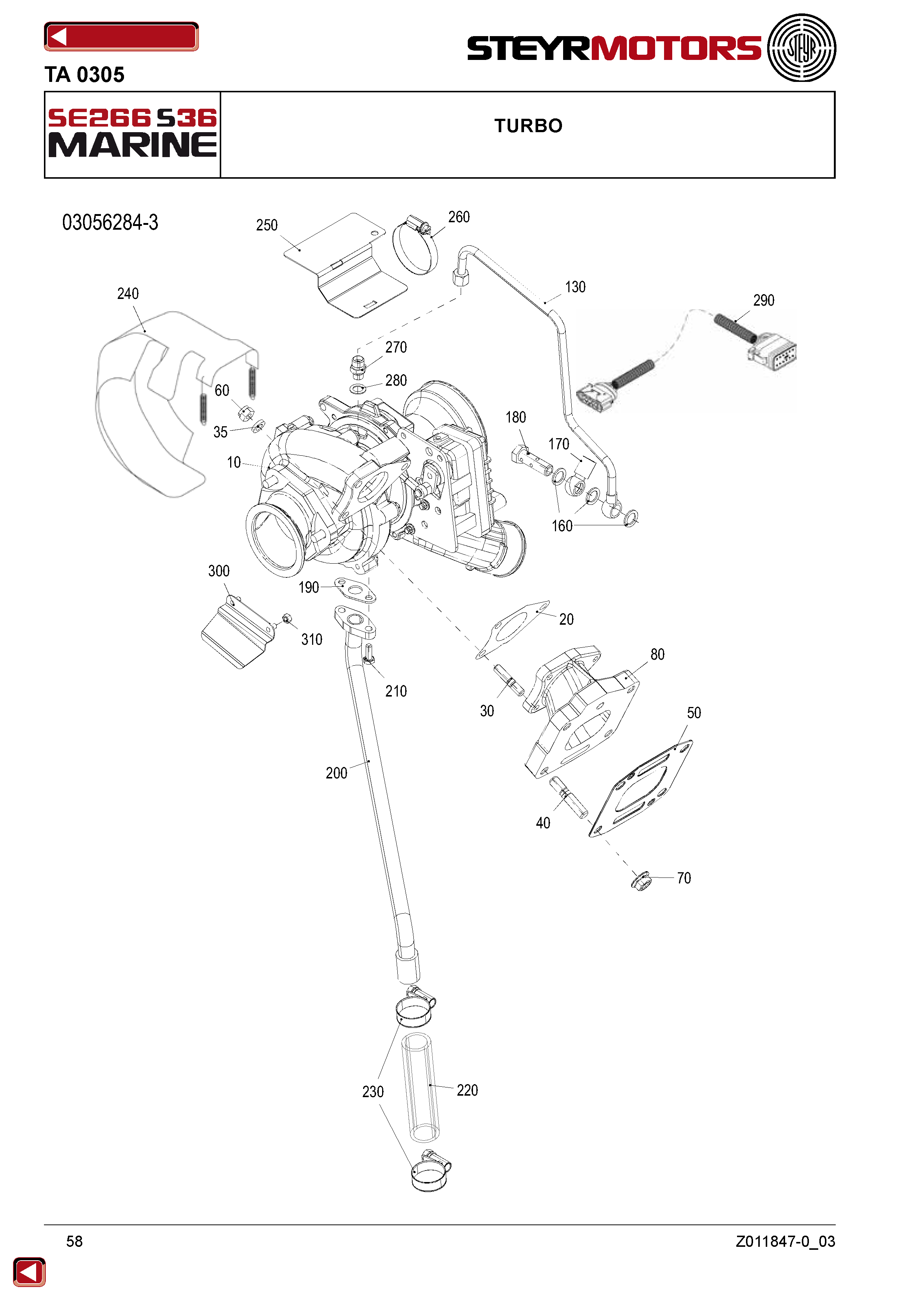 Turbo exploded view