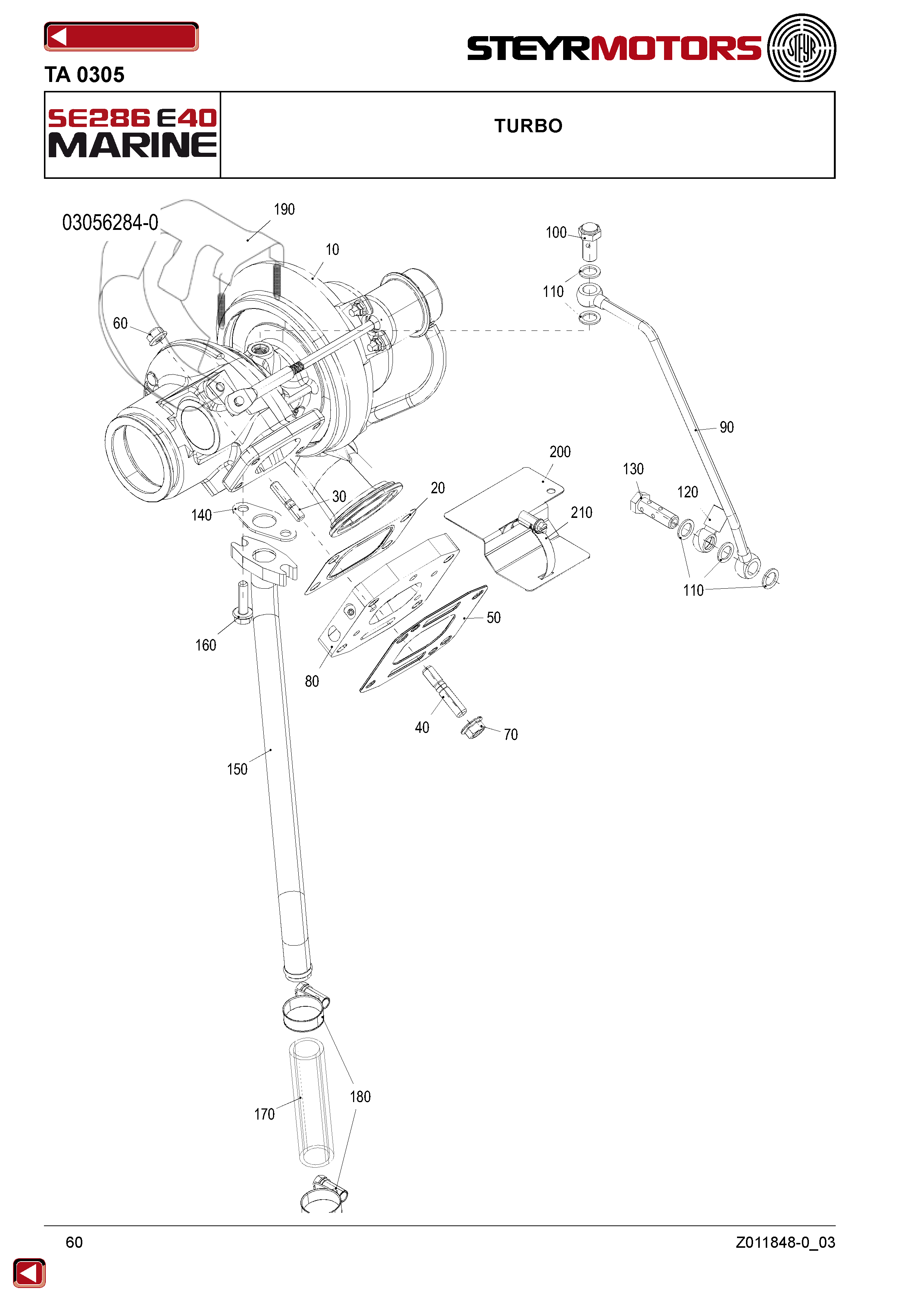 Turbo exploded view